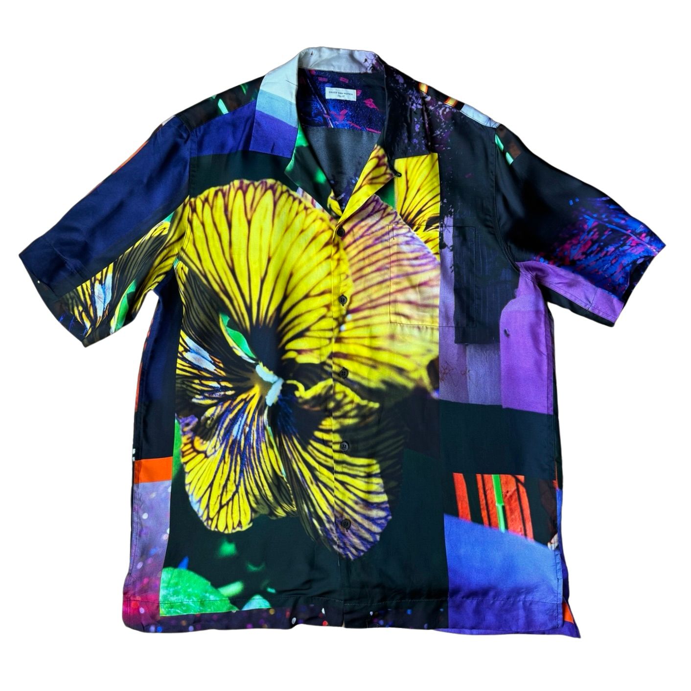 Dries Van Noten SS21 Mika Ninagawa Viscose Shirt | Grailed