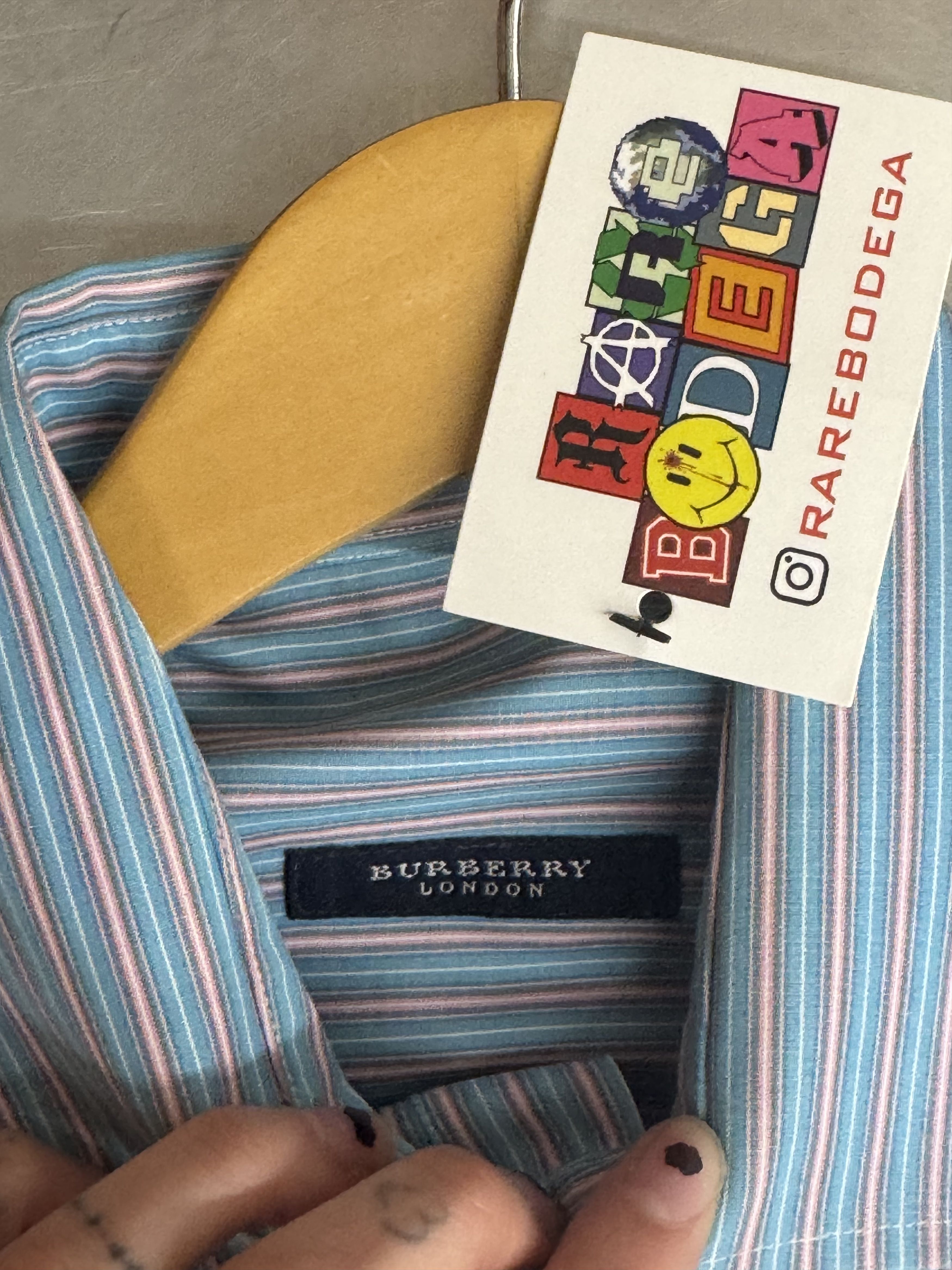 Burberry Vintage Burberry Button Up Size US M / EU 48-50 / 2 - 3 Thumbnail