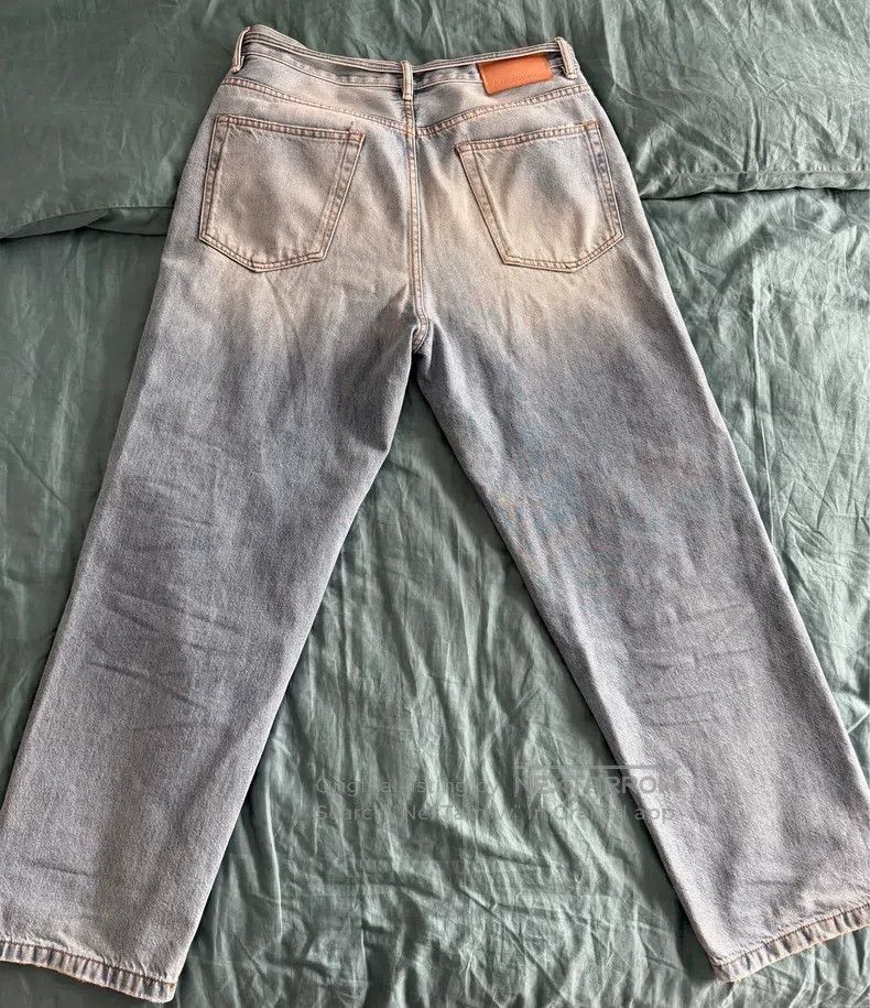 Acne Studios Acne Studios Loose Belt Lace-Up Long Jeans Size US 30 / EU 46 - 2 Thumbnail