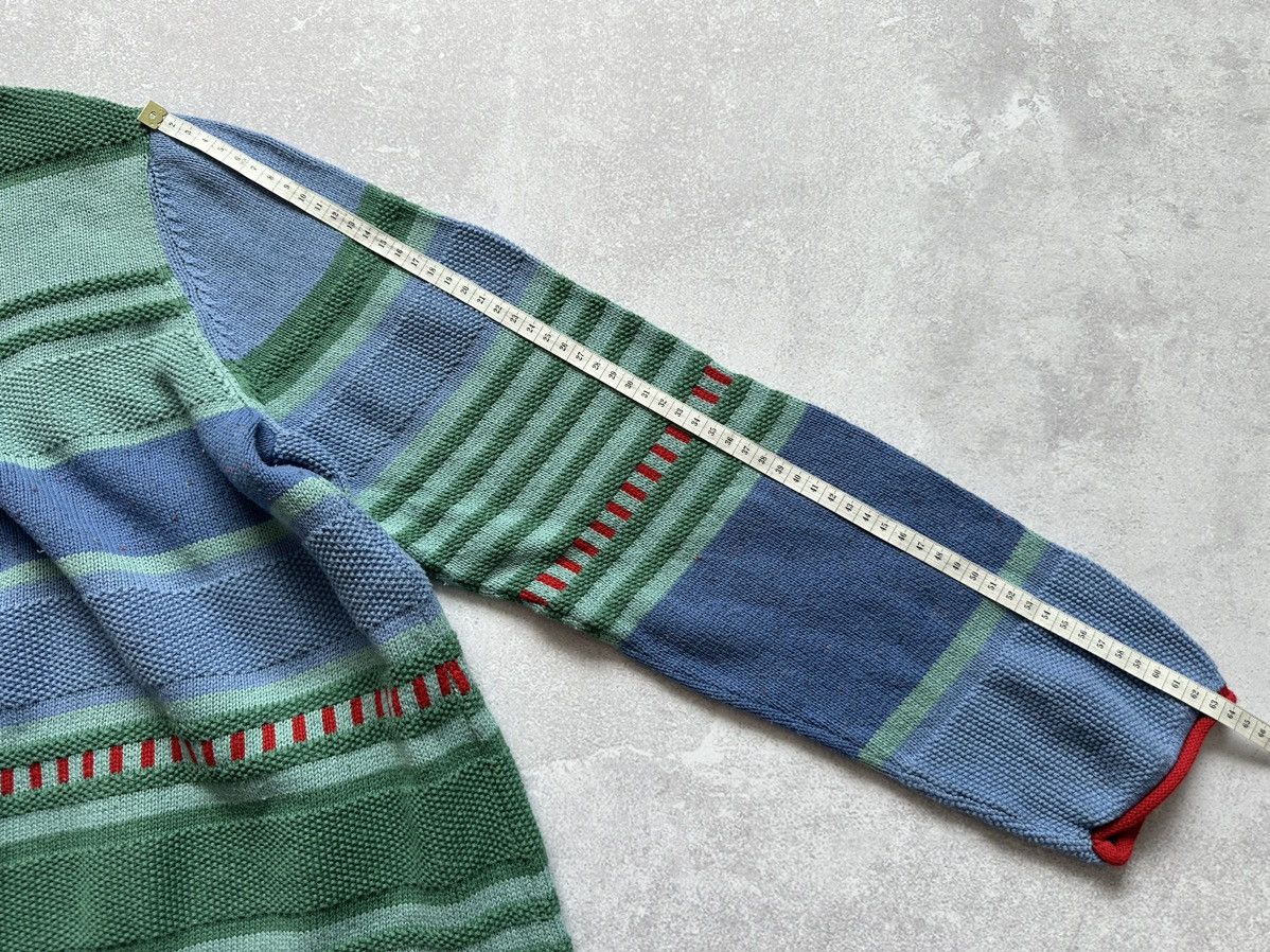 Gudrun Sjoden Gudrun Sjoden Cotton Knit Striped Sweater Pullover Womens L Size L / US 10 / IT 46 - 9 Thumbnail