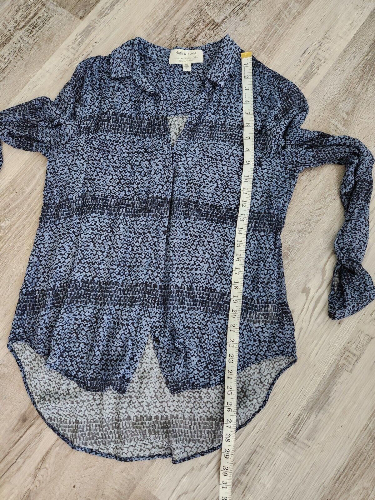 Designer Cloth And Stone Anthropoligie Shirt Small Button Down Size S / US 4 / IT 40 - 7 Thumbnail