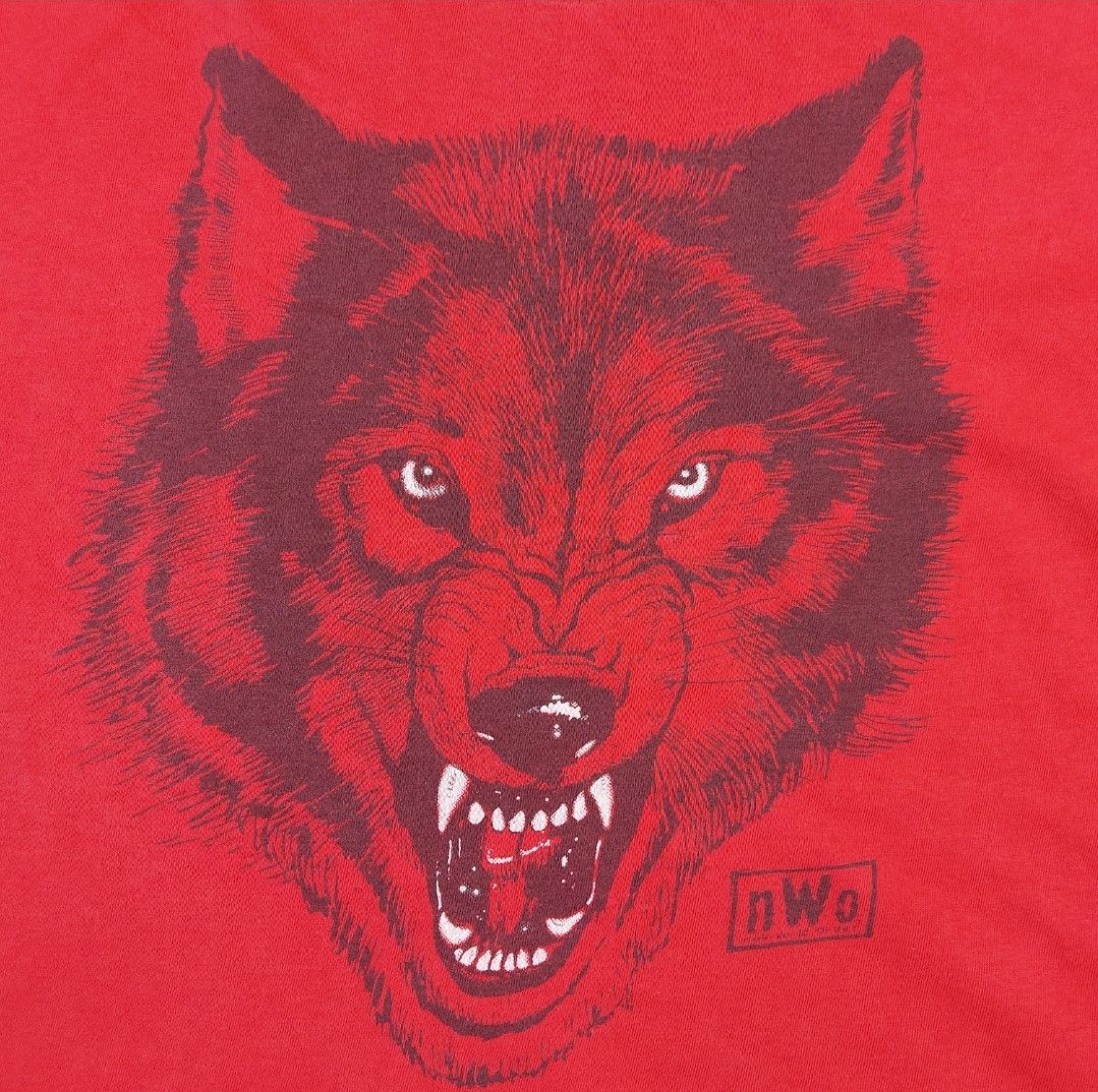 WCW/nWo Vintage Y2K NWO New World Order Wolfpack WWE Wrestling TEE Size US L / EU 52-54 / 3 - 4 Thumbnail