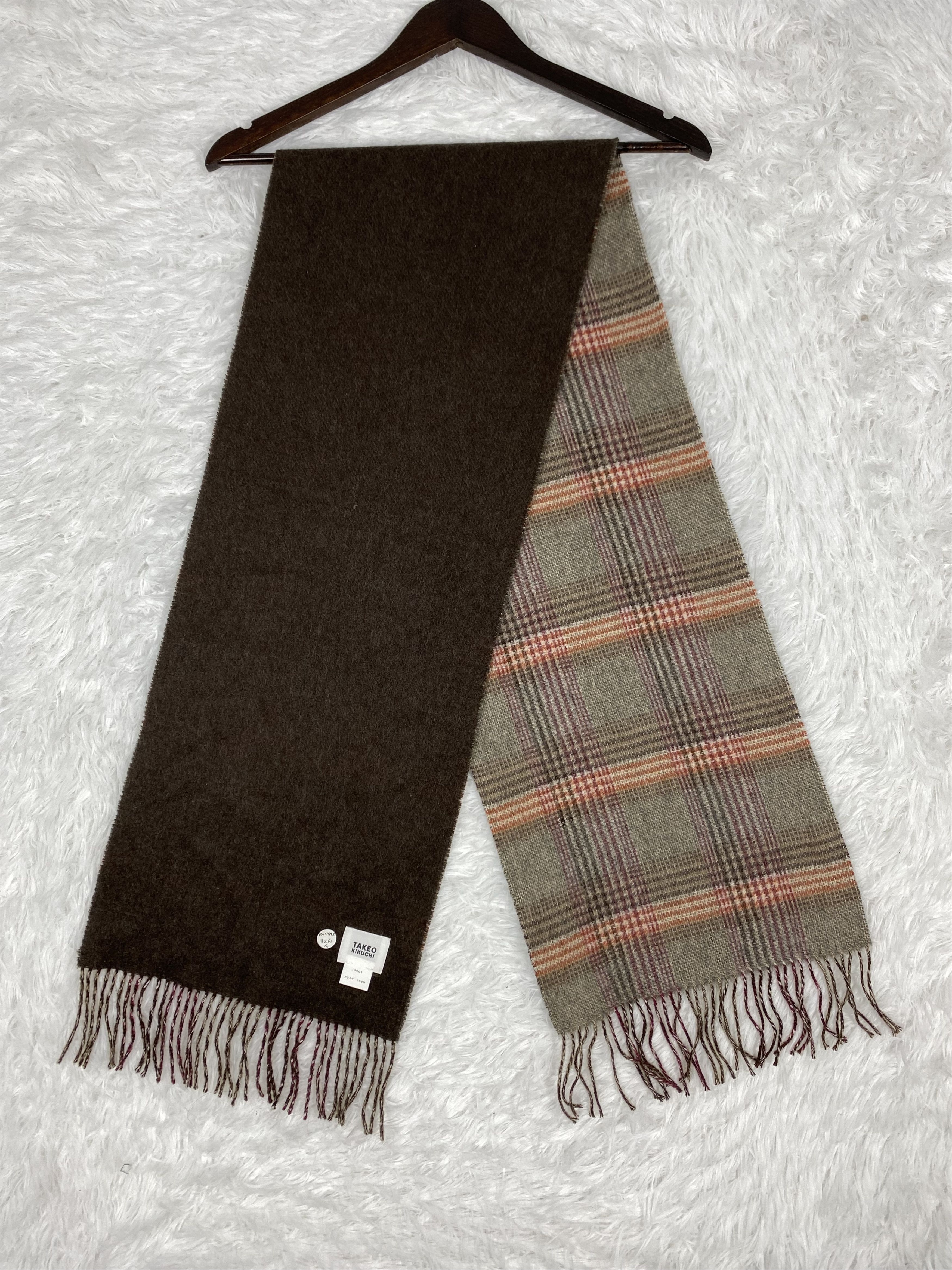 Takeo Kikuchi Vintage Takeo Kikuchi Scarf / Muffler Neckwear PM0118 Size ONE SIZE - 1 Thumbnail