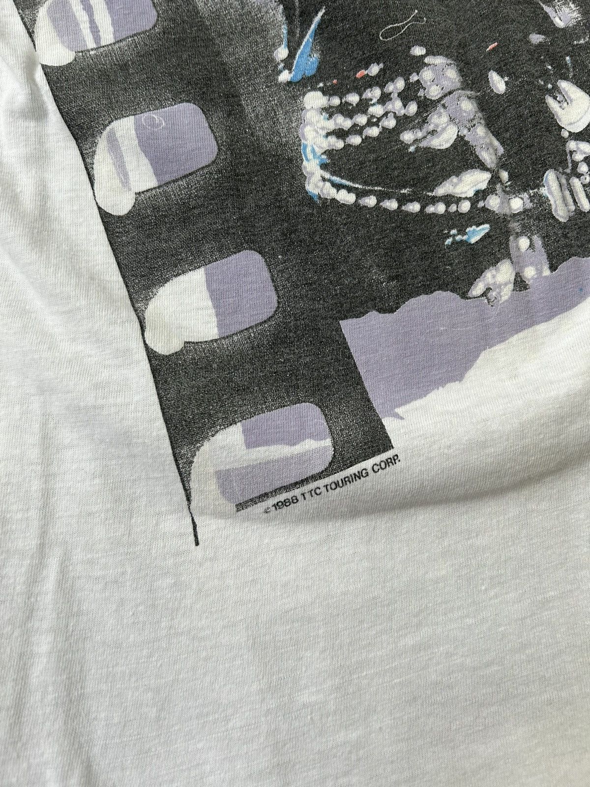Band Tees × Michael Jackson × Vintage Michael Jackson band tour 1988 T-shirt Size US M / EU 48-50 / 2 - 4 Thumbnail