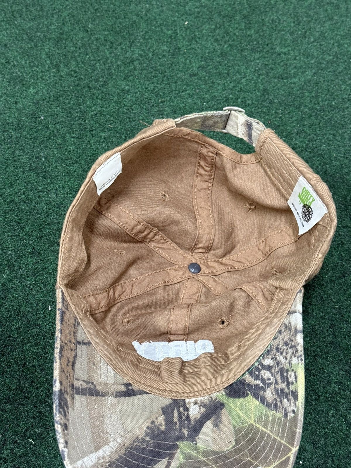 Vintage 2010 Mike Rowe Dirty Jobs Camo Strapback Hat Size ONE SIZE - 3 Thumbnail