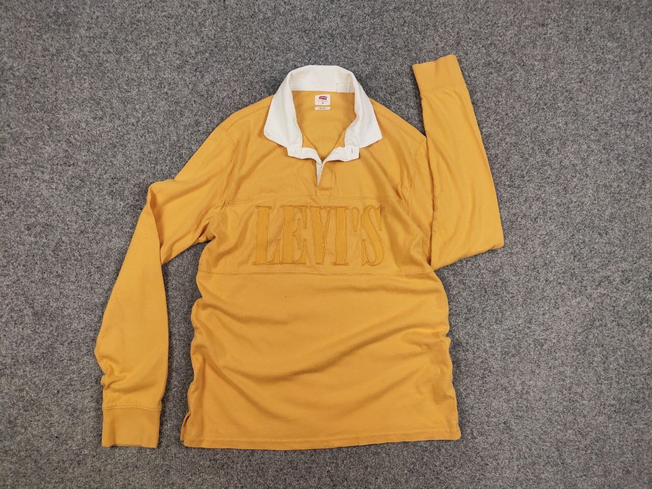 Levi's Vintage Levis Rugby long sleeve Polo shirts 90s Y2K Style Size US M / EU 48-50 / 2 - 13 Thumbnail