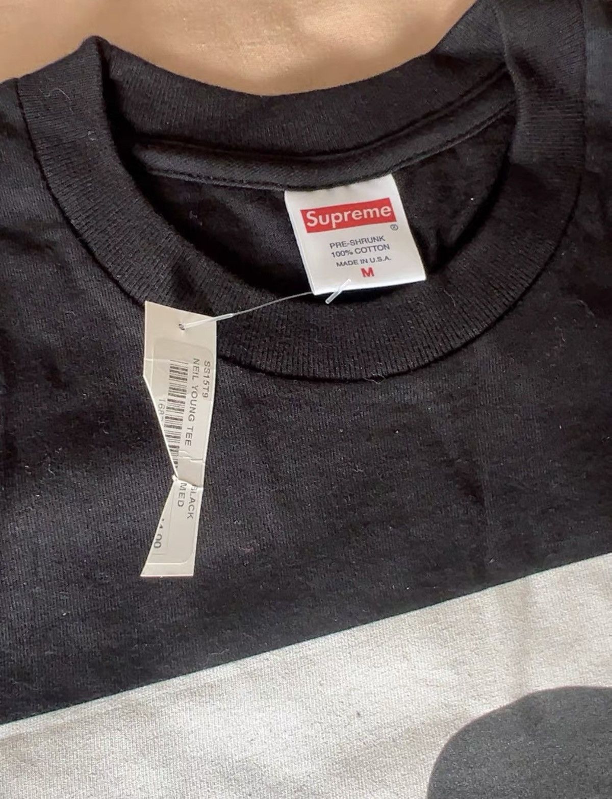 Supreme Supreme neil young Photo tee black Size US M / EU 48-50 / 2 - 3 Thumbnail