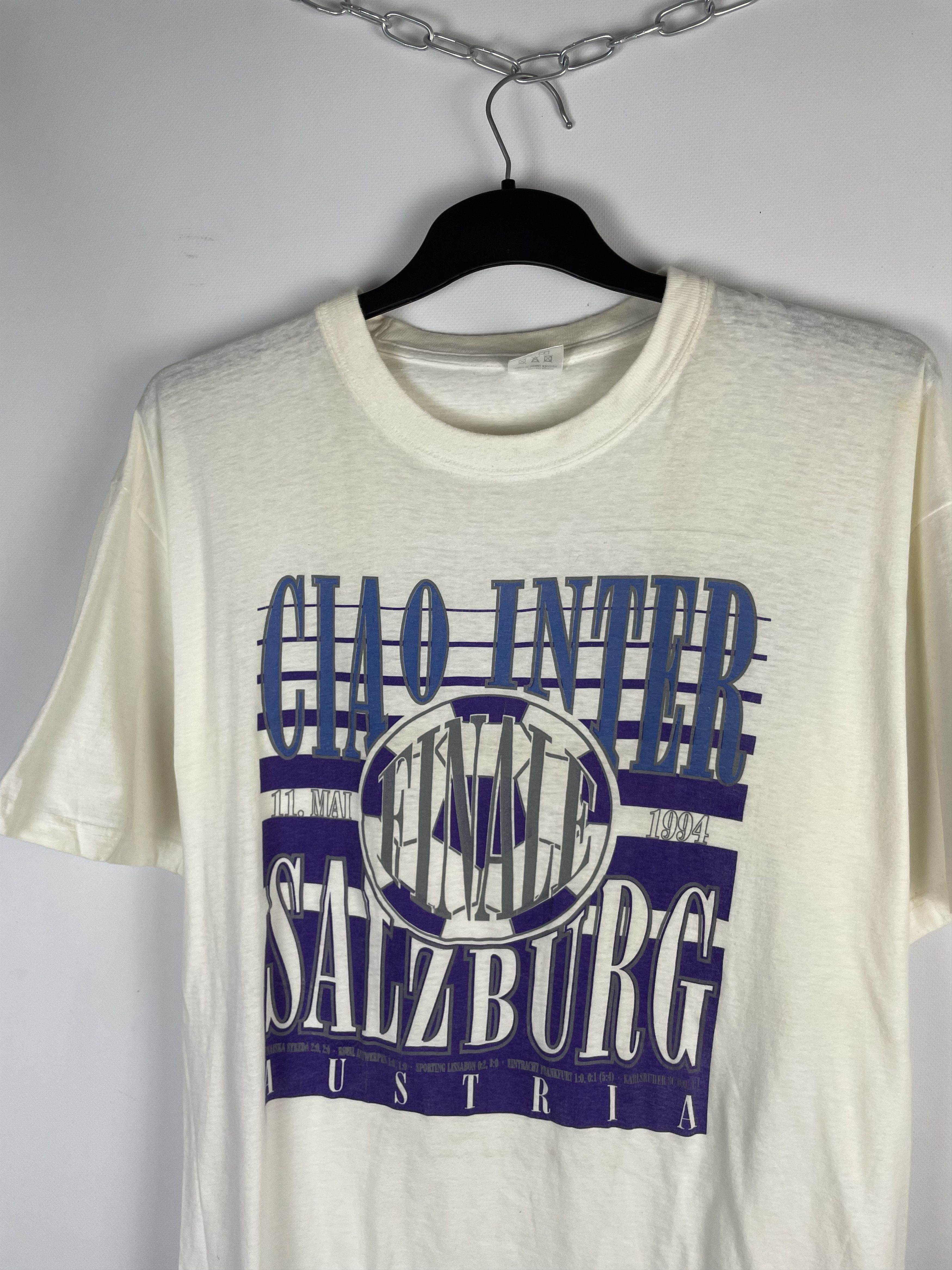 Vintage Austria Salzburg 1994 football soccer shirt Size US XL / EU 56 / 4 - 3 Thumbnail