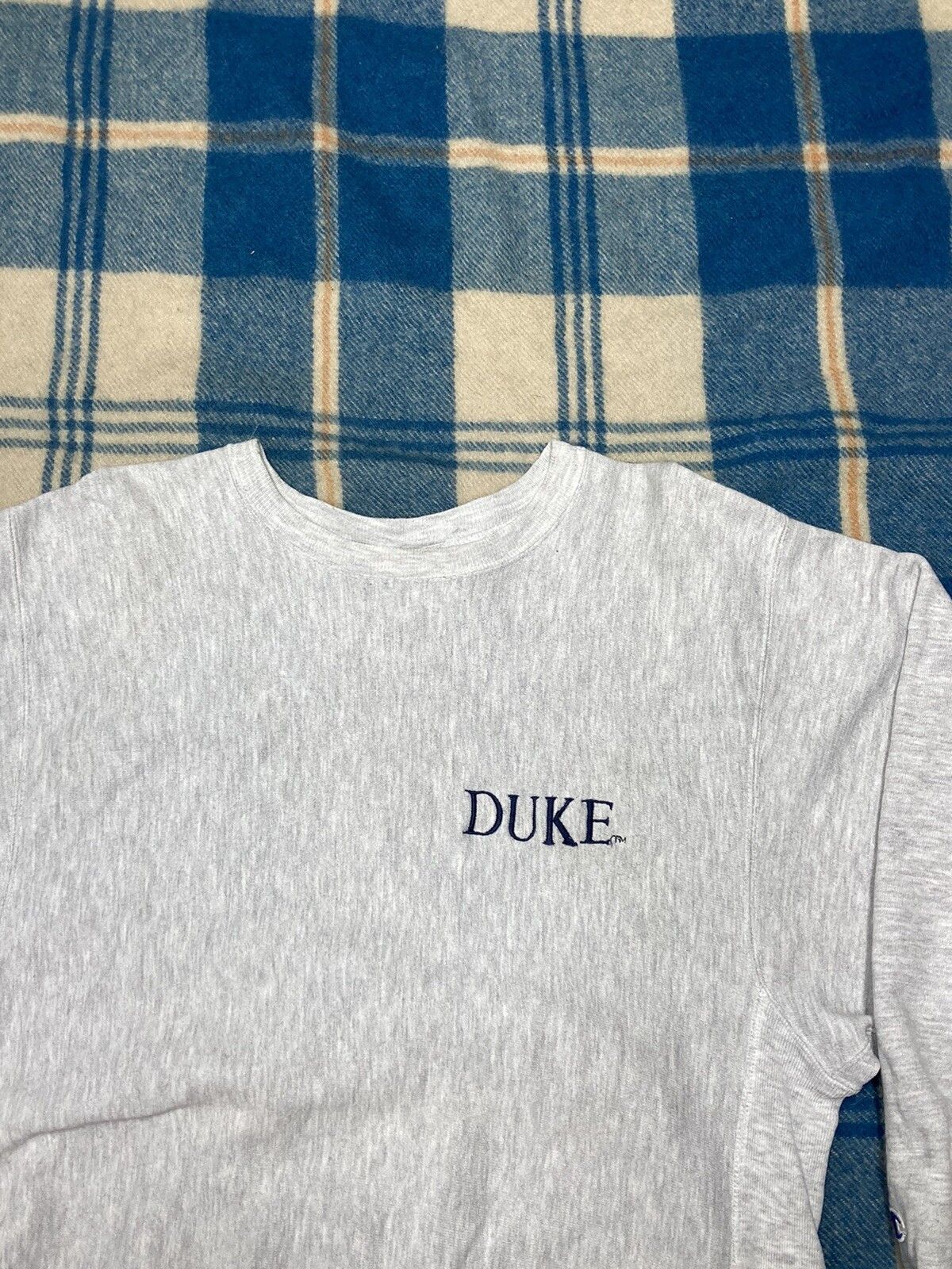 Champion × Vintage VTG 90s champion reverse weave sweatshirt duke university XL Size US XL / EU 56 / 4 - 2 Thumbnail