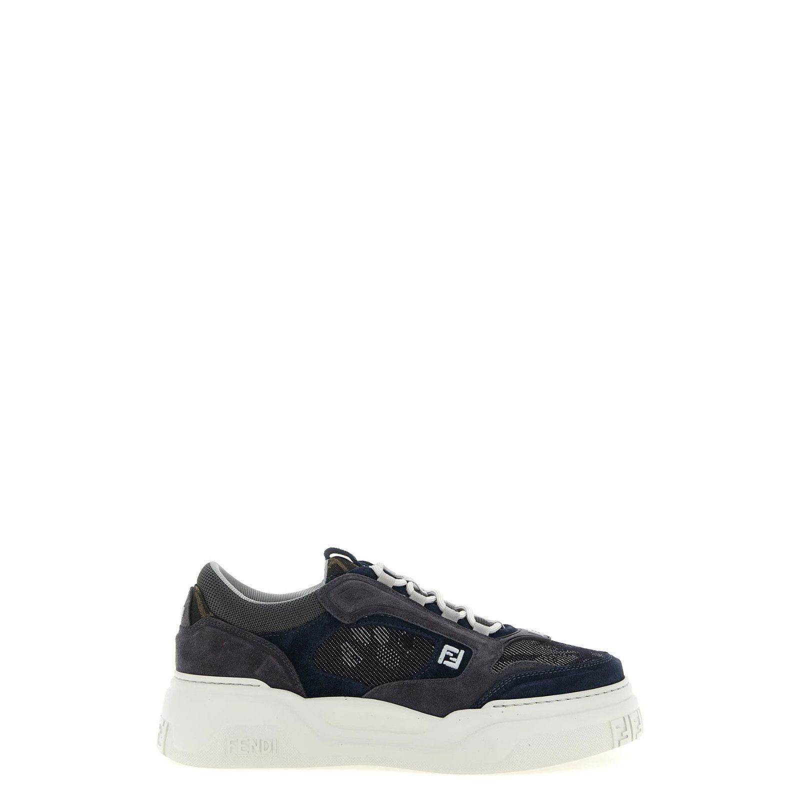 FENDI Force $1080 Gray Suede Sneakers New & Authentic (Men's