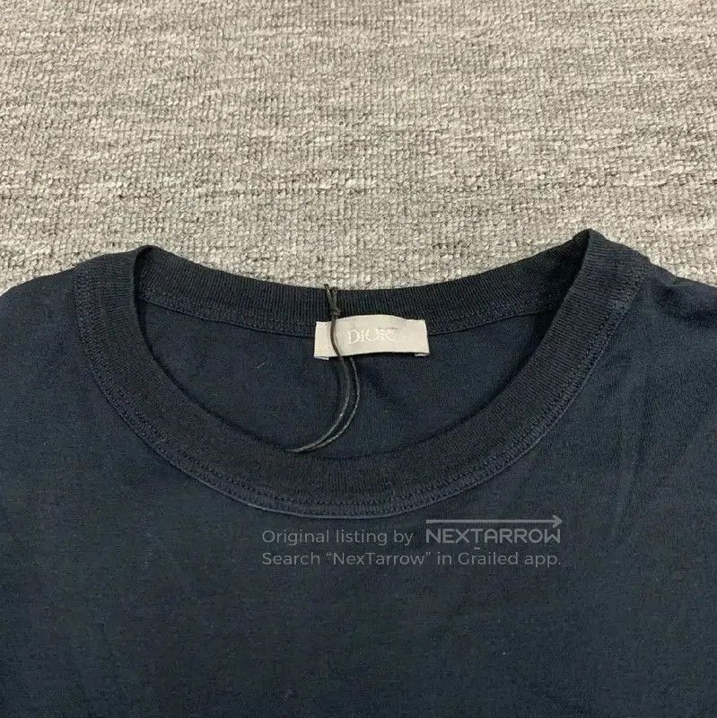Dior Dior Navy Cotton Women's T. Size L / US 10 / IT 46 - 2 Thumbnail