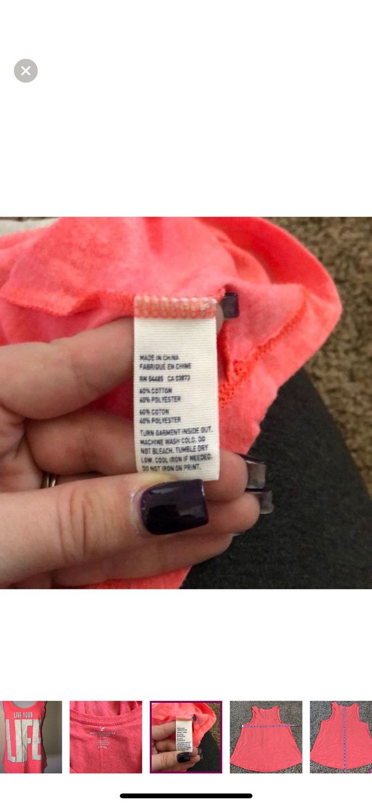 American Eagle Outfitters American eagle outfitters small graphic tank top Size S / US 4 / IT 40 - 2 Thumbnail