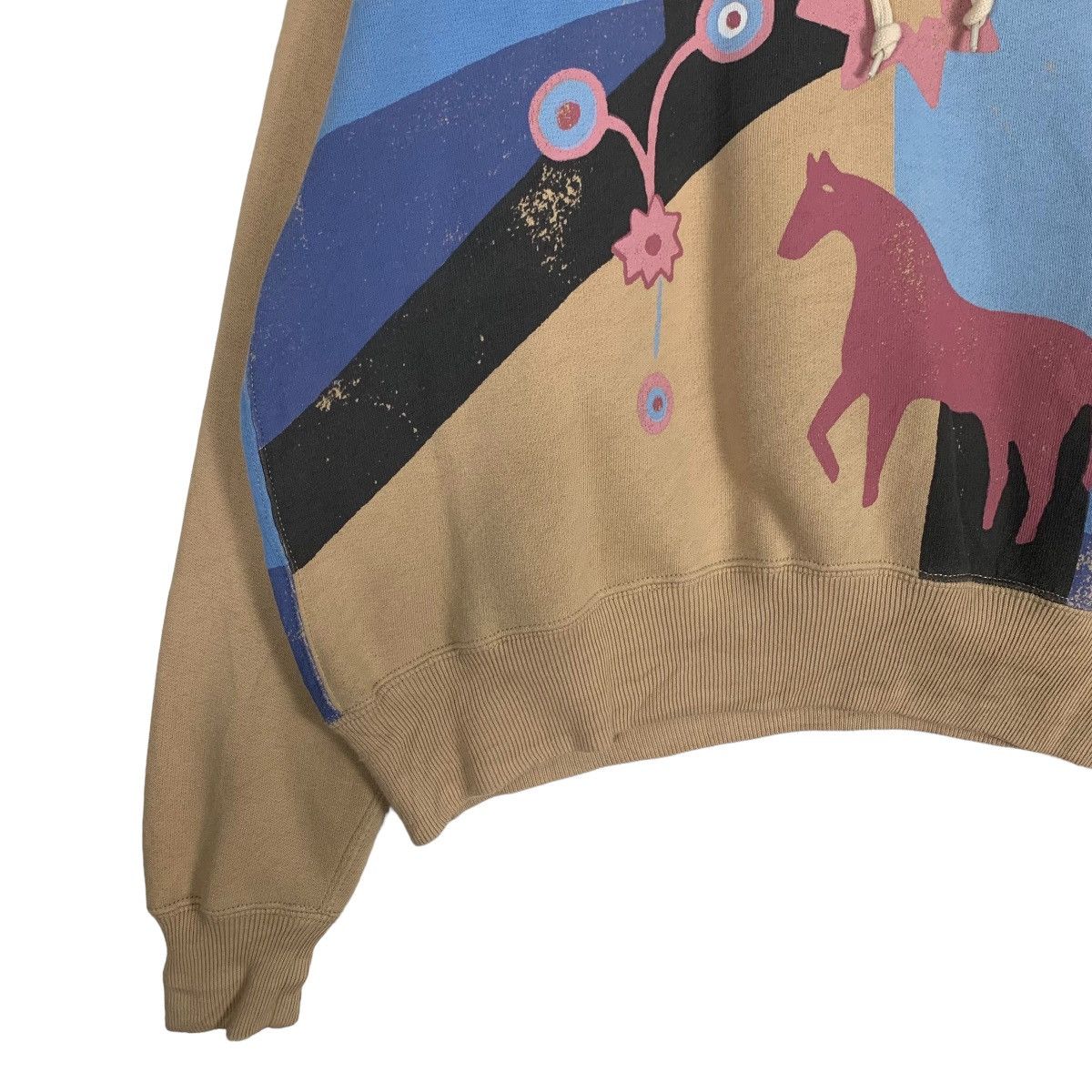Polo Ralph Lauren Polo Ralph Lauren Horse Graphic Print Hoodies #0593-C28 Size US S / EU 44-46 / 1 - 8 Thumbnail