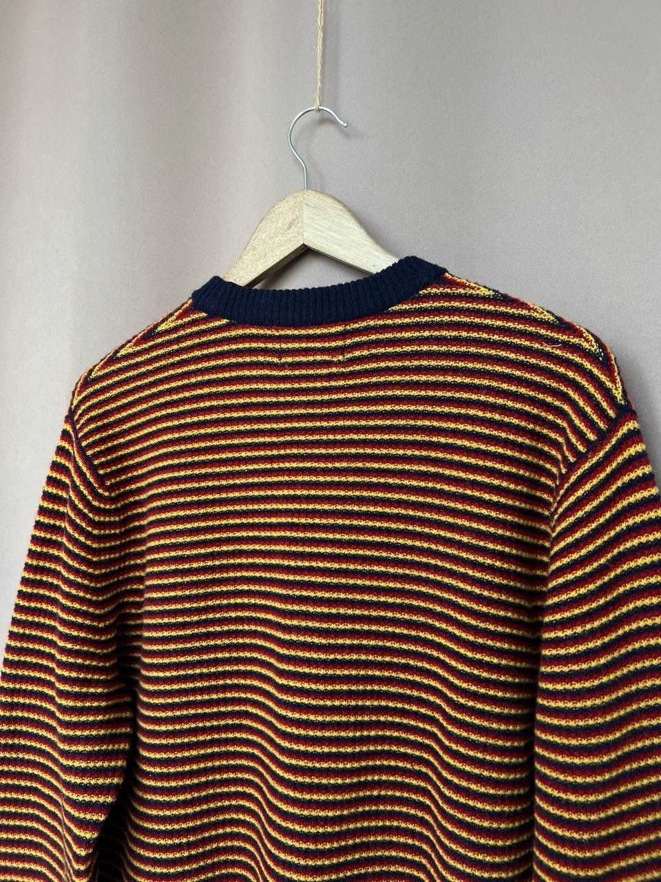 Fred Perry Fred Perry Striped Wool Sweater Man Size L Vintage Jumper Size US L / EU 52-54 / 3 - 7 Thumbnail
