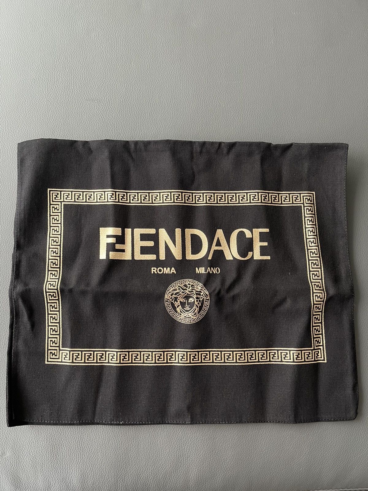 Fendi × Versace Super Rare Not-for-Sale Fendace Fendi x Versace Pouch Size ONE SIZE - 3 Thumbnail