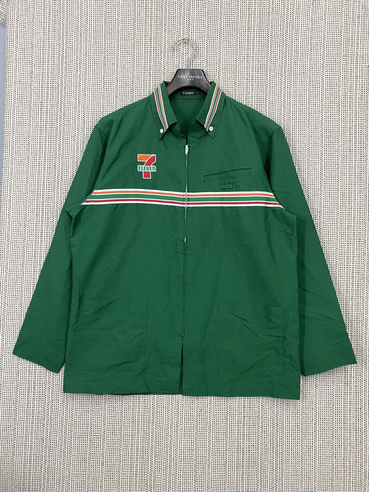 Japanese Brand 7 eleven zip up very rare Size US XL / EU 56 / 4 - 3 Thumbnail