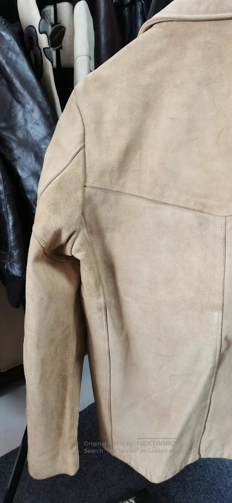 Schott Schott Suede cowhide American vintage four-corner lapel le Size US M / EU 48-50 / 2 - 8 Thumbnail