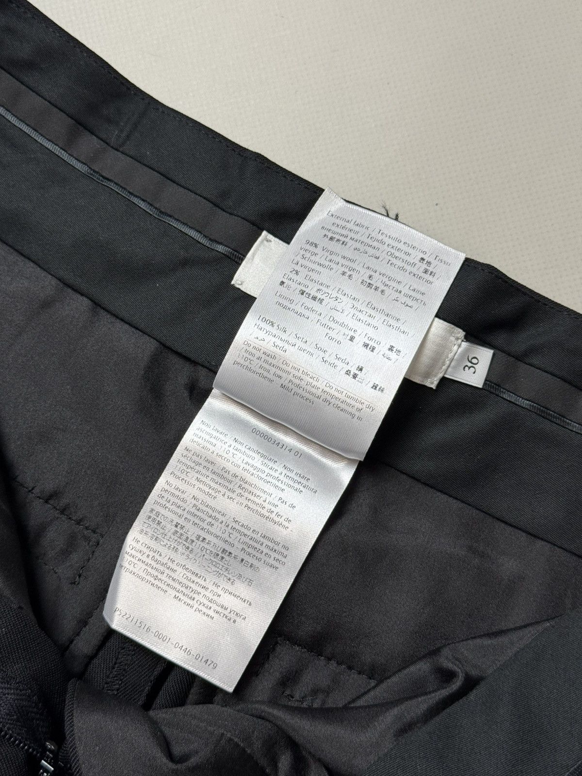 Valentino Valentino Ladies Wool Formal Dress Pants Trousers Size 36 Size 25" / US 0 / IT 36 - 12 Thumbnail
