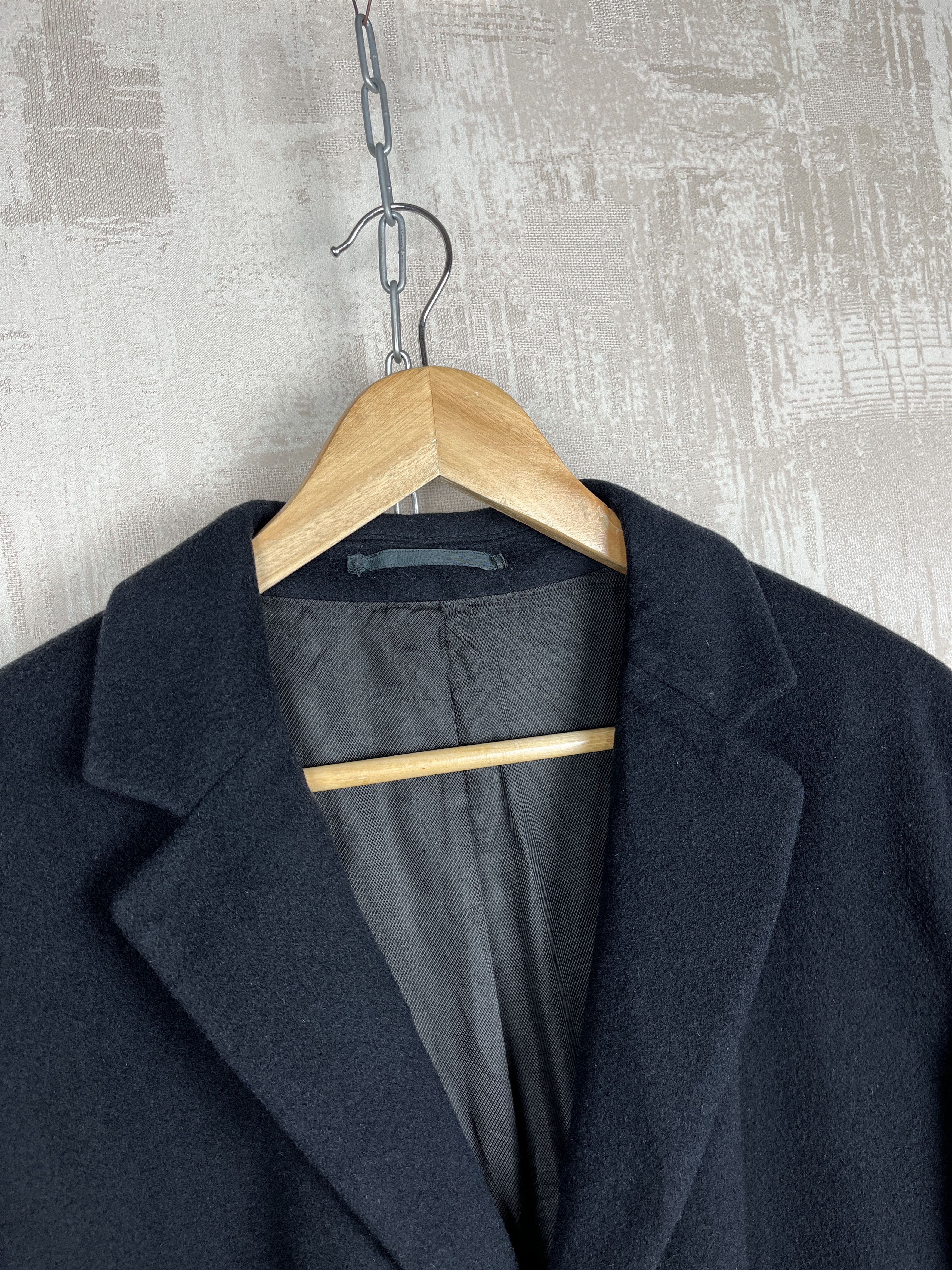Hugo Boss × Vintage Vintage Hugo Boss 90% Wool / 10 % Cashmere Coat Jacket Size US L / EU 52-54 / 3 - 4 Thumbnail