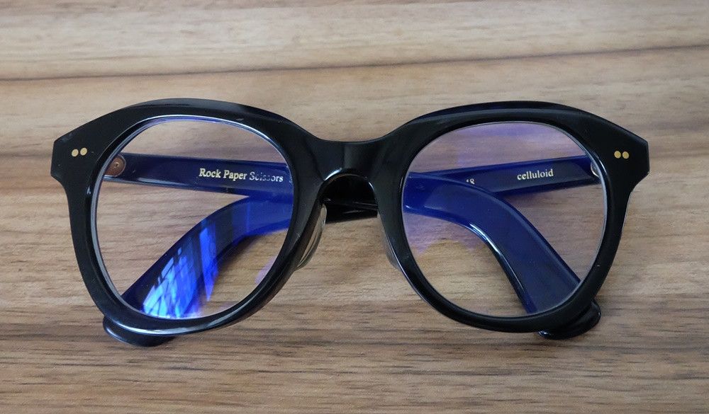 Designer Rock Paper Scissors Glasses - Handmade in Japan Size ONE SIZE - 2 Thumbnail