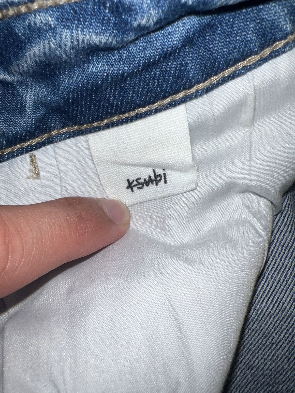 Ksubi KSUBI Light Blue Van Winkle Jeans Size US 34 / EU 50 - 6 Thumbnail