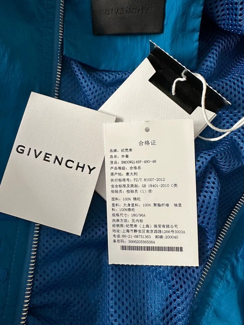 Givenchy Givenchy Men's Zipper Stand Collar Casual Jacket Size US L / EU 52-54 / 3 - 8 Thumbnail