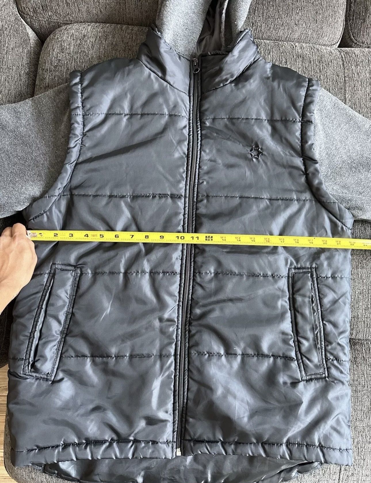 Southpole × Vintage Vintage SouthPole Quilted Hooded jacket Size:Medium Size US M / EU 48-50 / 2 - 6 Thumbnail