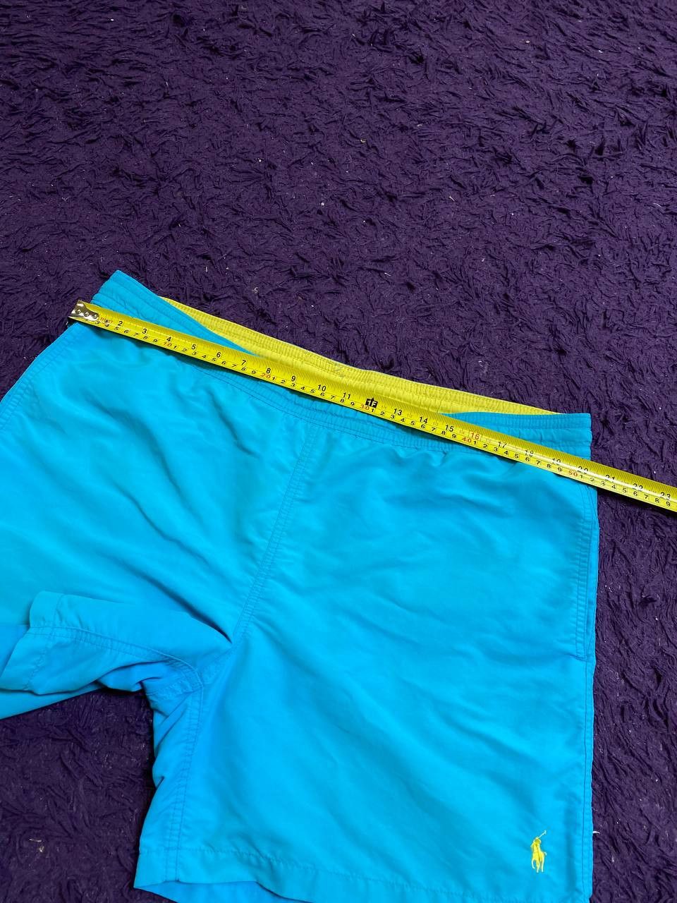 Polo Ralph Lauren blue shorts Polo by Ralph Lauren Vintage Y2K logo Size US 34 / EU 50 - 13 Thumbnail