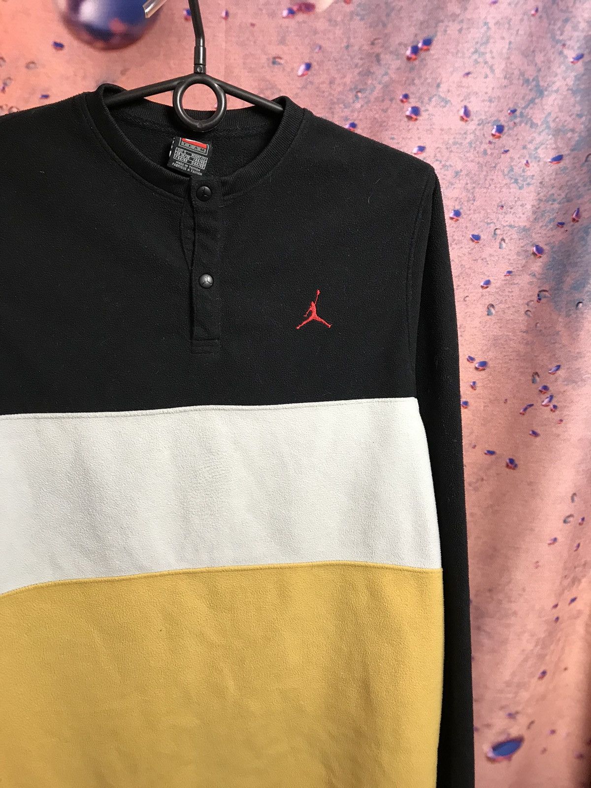 Jordan Brand Vintage Nike Jordan streetwear fleece longsleeve Size US S / EU 44-46 / 1 - 3 Thumbnail