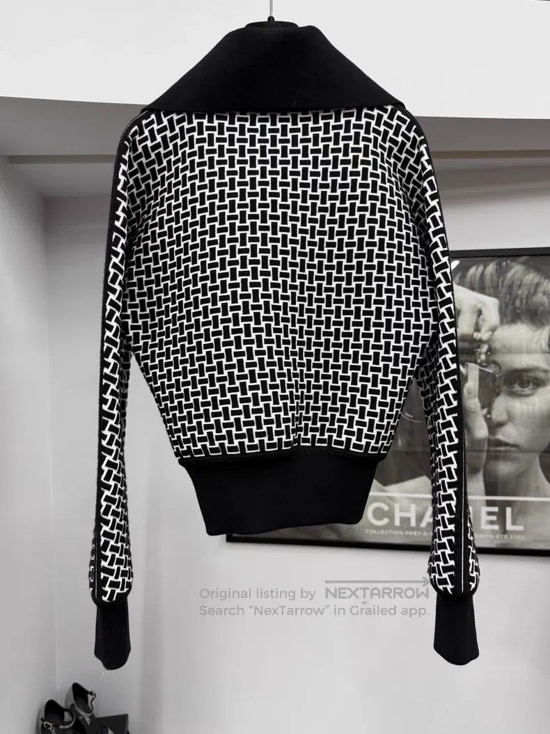 Hermes Hermes Black and White Collar Jacket Size XS / US 0-2 / IT 36-38 - 3 Thumbnail