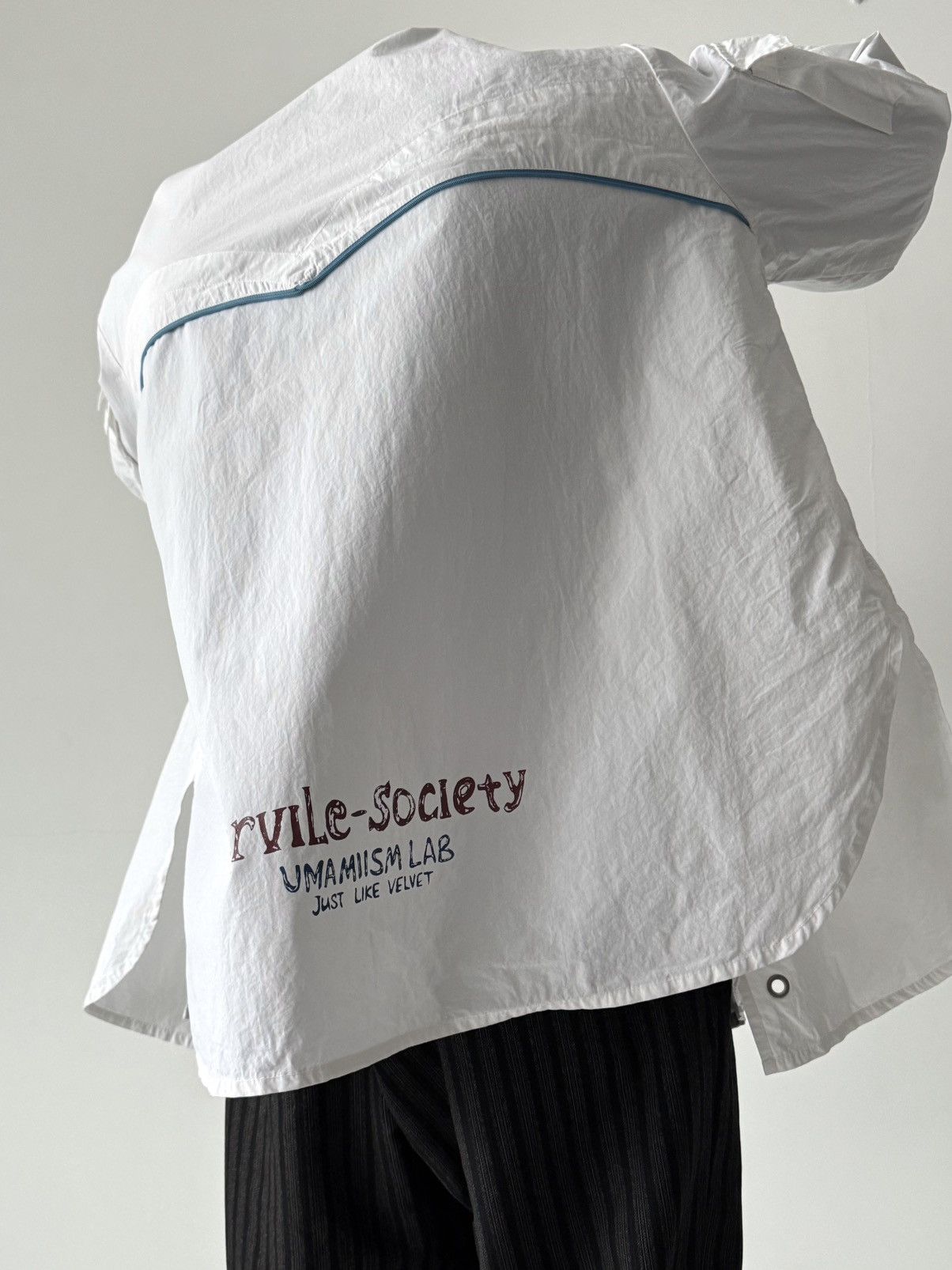 Other Deny Umamiism Pocket White Jacket Size US L / EU 52-54 / 3 - 2 Thumbnail