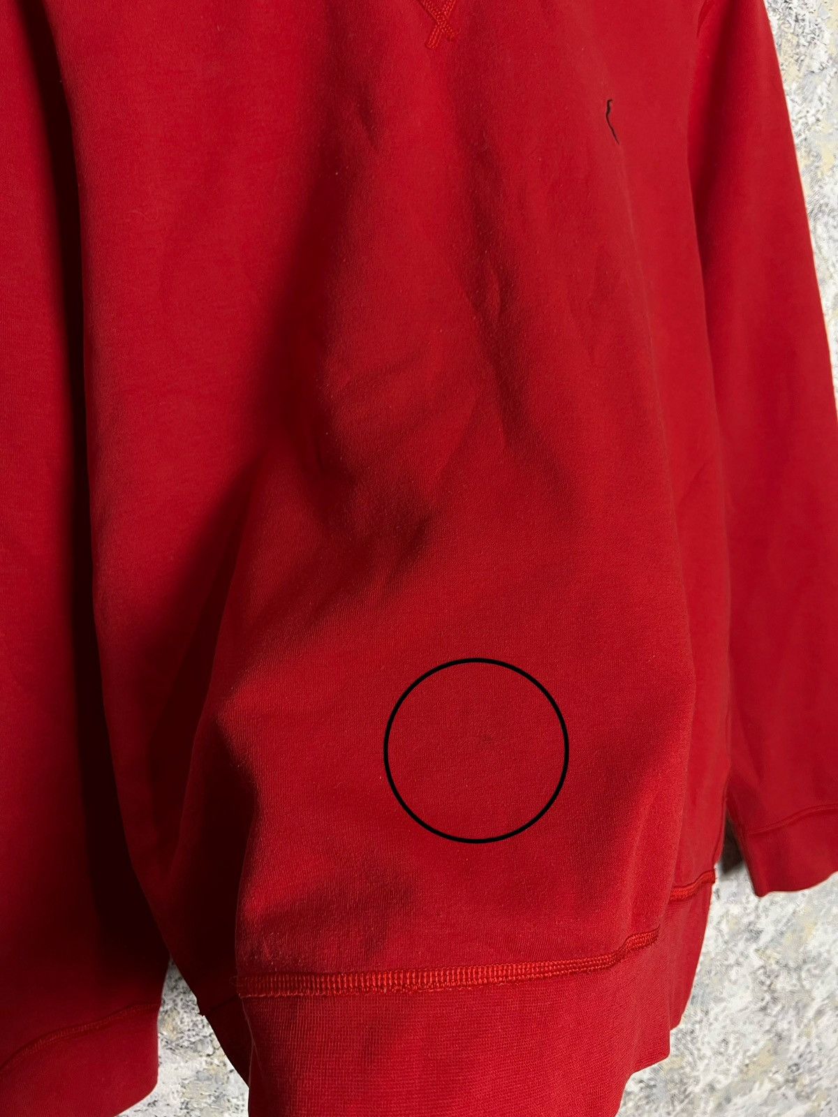 Polo Ralph Lauren × Ralph Lauren × Vintage Vintage Polo Ralph Lauren Sweatshirt Small Pony Red Size US M / EU 48-50 / 2 - 6 Thumbnail