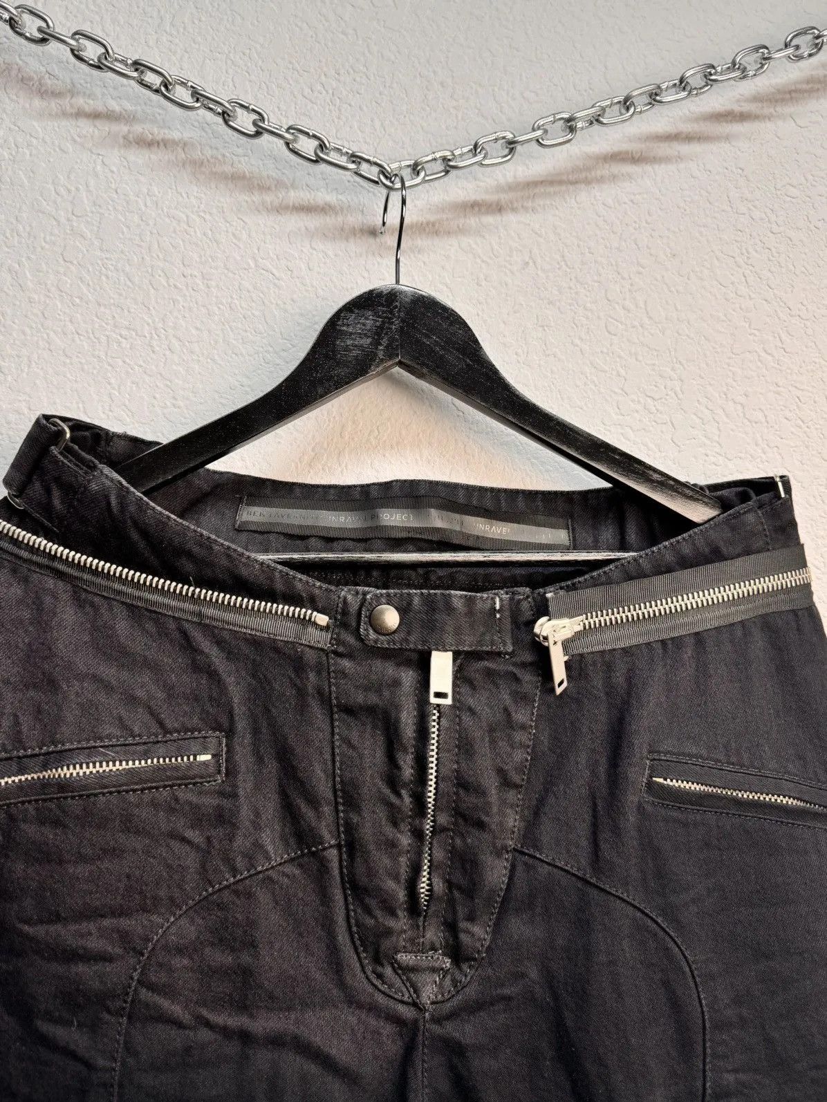 Rick Owens BEN TAVERNITI UNRAVEL PROJECT VINTAGE RICK OWENS MOTTO Size US 33 - 6 Thumbnail