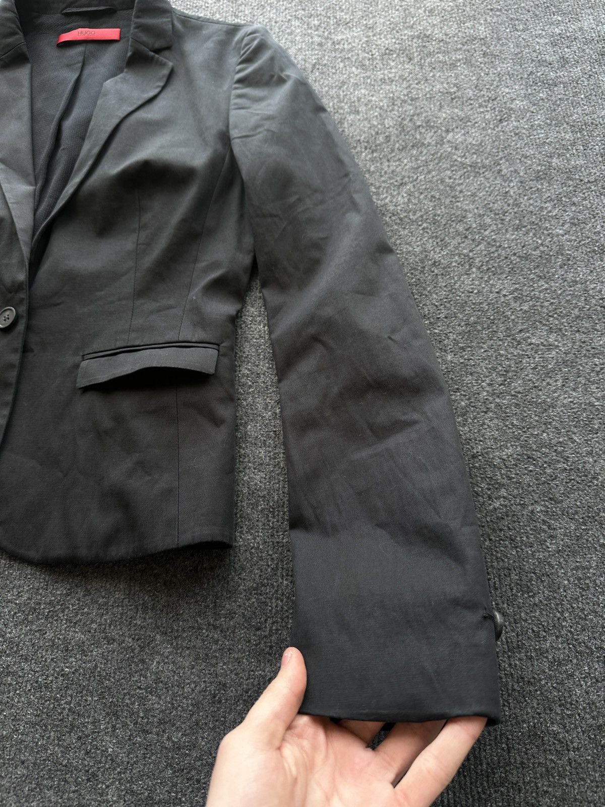 Hugo Boss RARE 🚨 HUGO BOSS WOMEN BLACK BLAZER JACKEY LUXURY Size M / US 6-8 / IT 42-44 - 4 Thumbnail