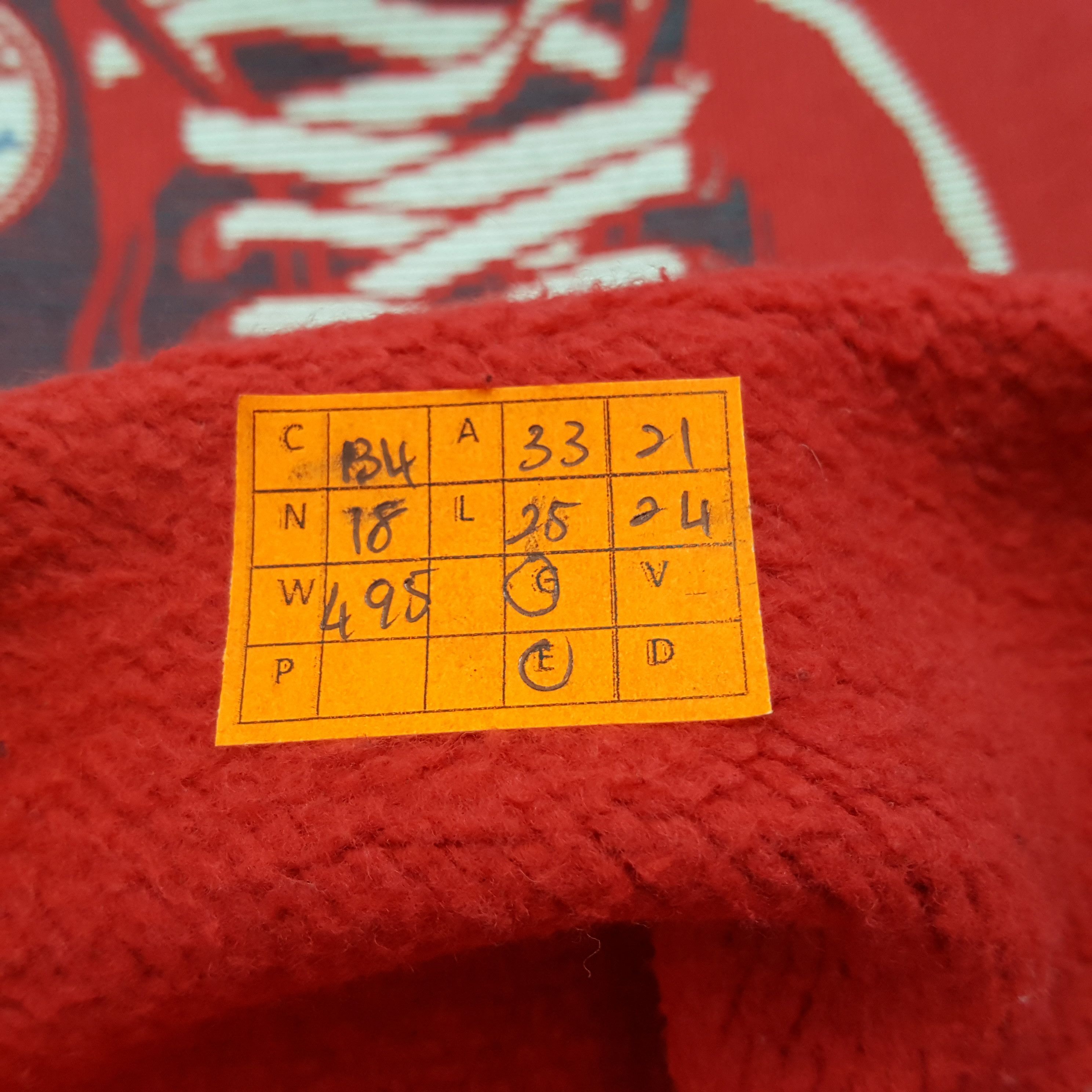 Converse × Vintage Vintage Converse Chuck Taylor High Cut Printed Sweatshirts Size US L / EU 52-54 / 3 - 9 Thumbnail