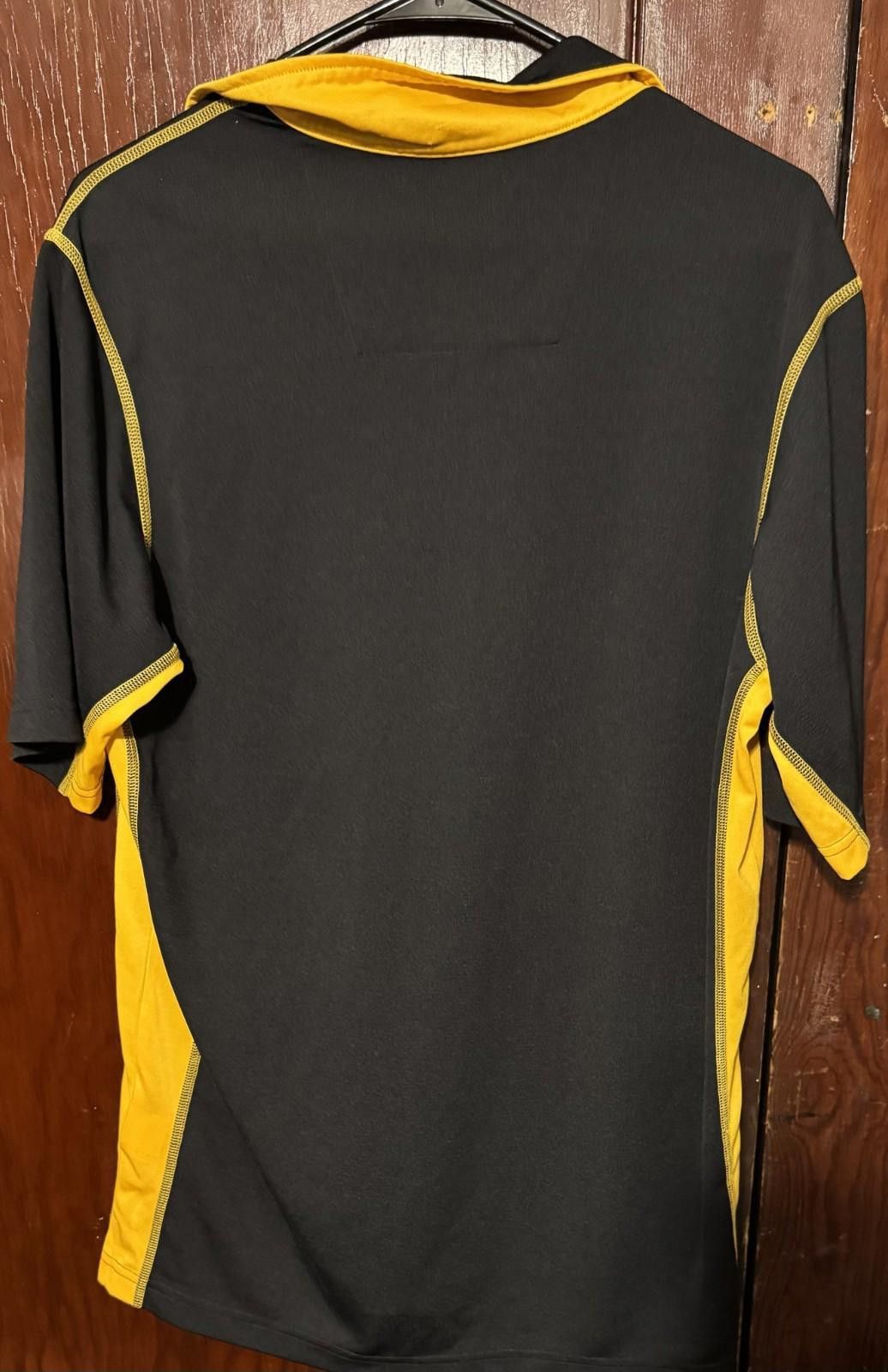 Antigua Boston Bruins Antigua Polo Shirt Black Men's Sz M Size ONE SIZE - 2 Thumbnail