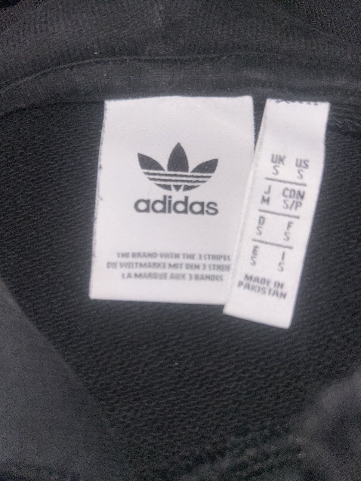 Adidas × Vintage Vintage Black 2013 Adidas Black Hoodie Size US XS / EU 42 / 0 - 2 Thumbnail