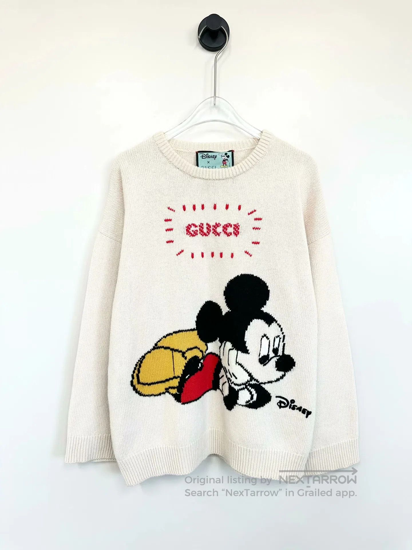 Gucci Guicci Mickey Mouse Wool Knit Sweater| Size US S / EU 44-46 / 1 - 1 Thumbnail