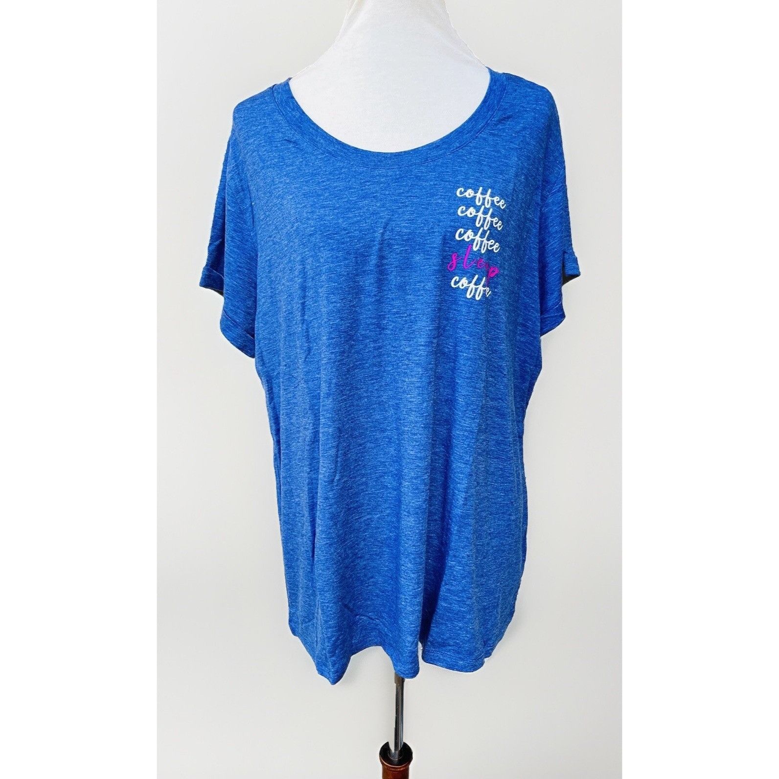 Other Natural Reflection Women’s Mazarene Blue Shirt Sleep Loungew Size XXL / US 16-18 / IT 52-54 - 1 Thumbnail