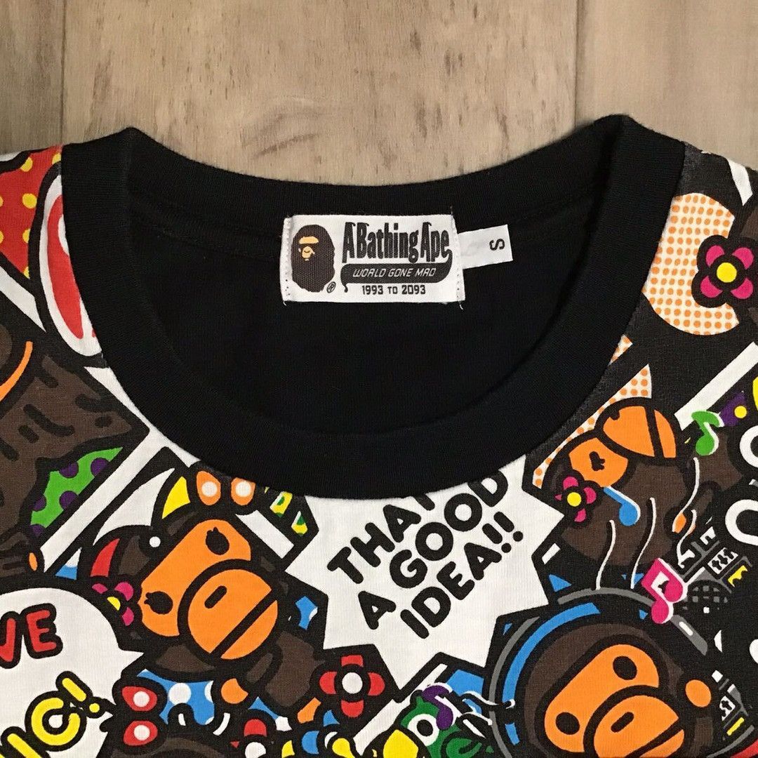 Bape BAPE Comic Milo & Lisa T-shirt a bathing ape Size US S / EU 44-46 / 1 - 5 Thumbnail
