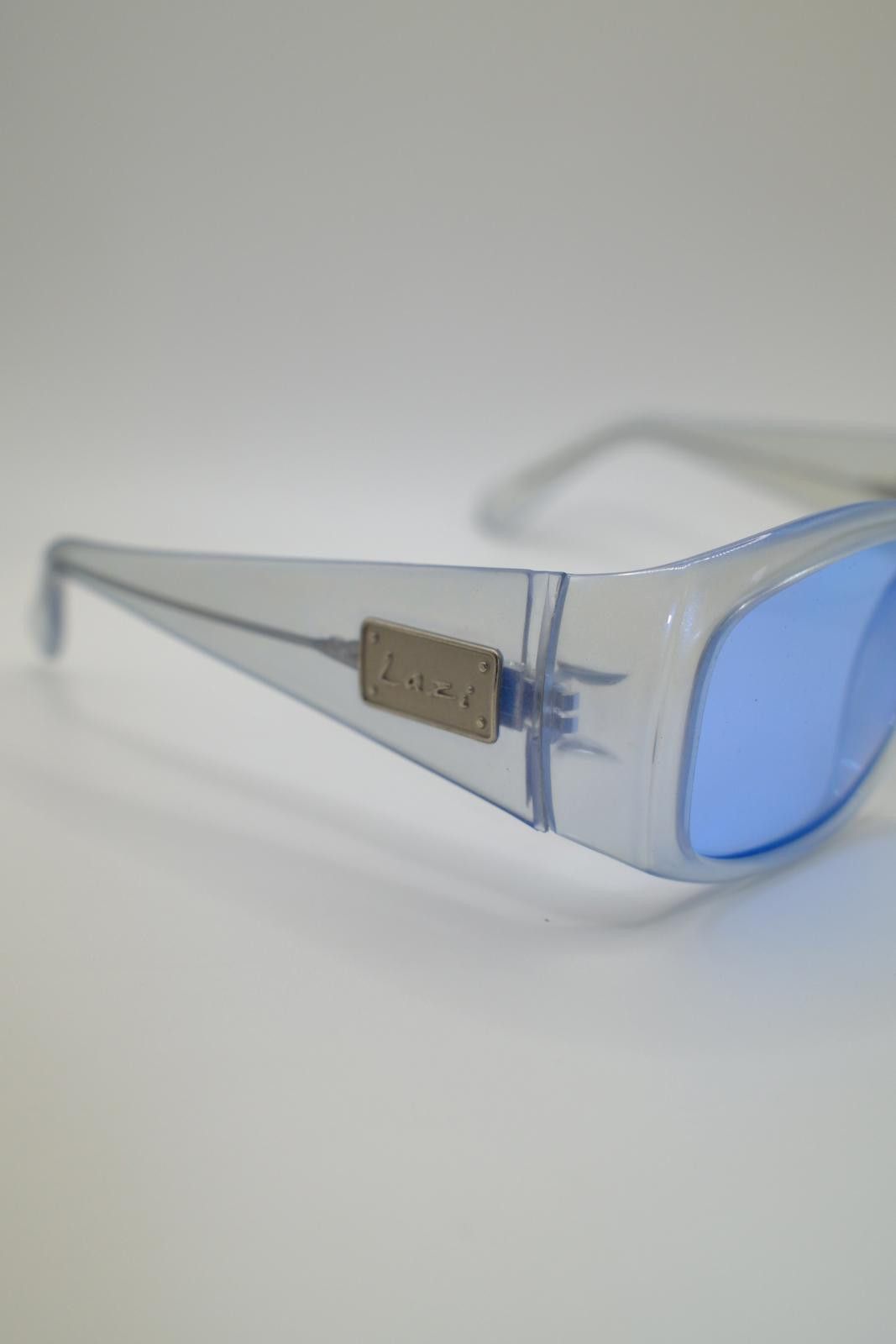 TED LAPIDUS 2000' Lazi Big Frames Baby Blue Tint Sunglasses Size ONE SIZE - 4 Thumbnail