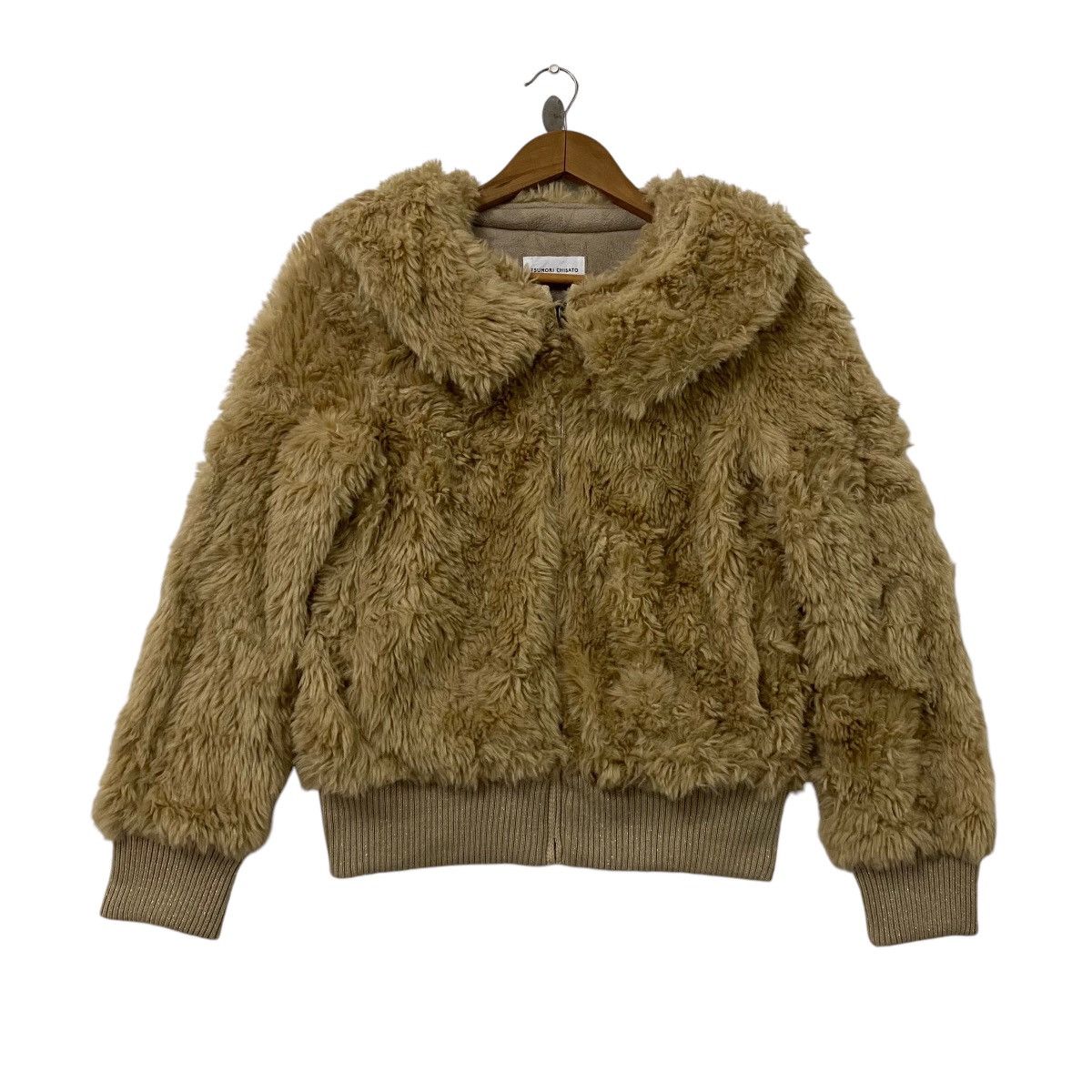 Issey Miyake × Japanese Brand × Tsumori Chisato ☀️Tsumori Chisato fur bomber zipper jacket Size US S / EU 44-46 / 1 - 1 Thumbnail