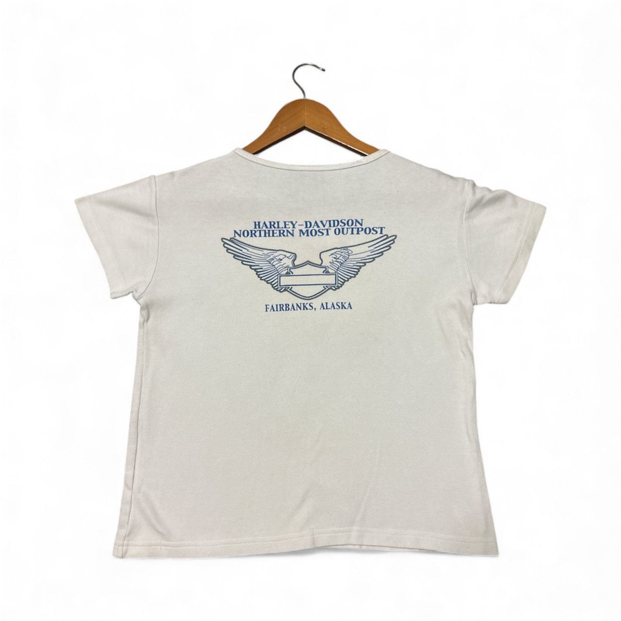Harley Davidson ❗️RARE❗️HARLEY DAVIDSON “NORTHERN MOST OUTPOST” TSHIRT TEE🔥 Size XXS / US 00 / IT 34 - 6 Thumbnail