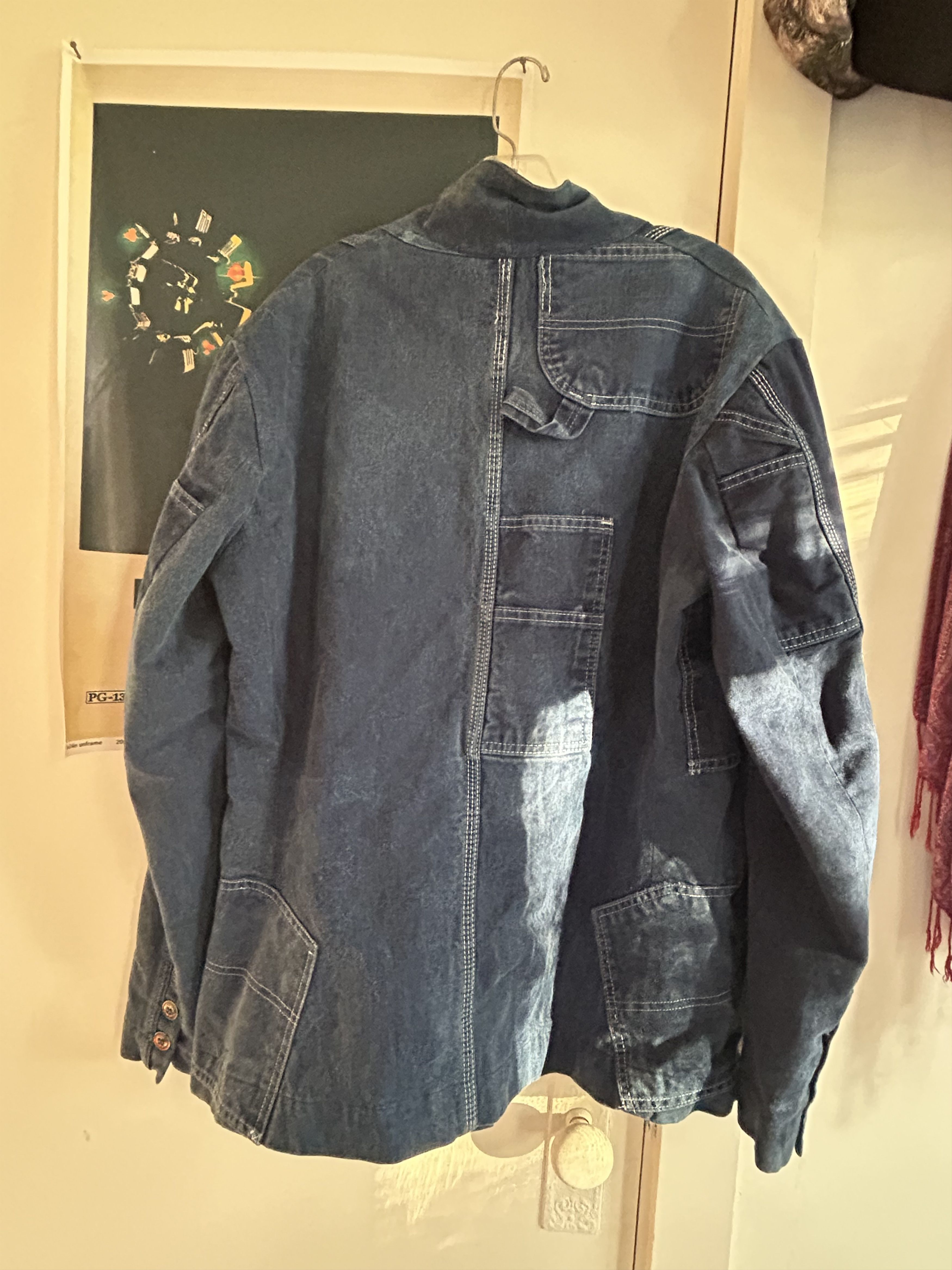 Greg Lauren "Indigo painters Gu" Greg Lauren Blazer Size US L / EU 52-54 / 3 - 6 Thumbnail