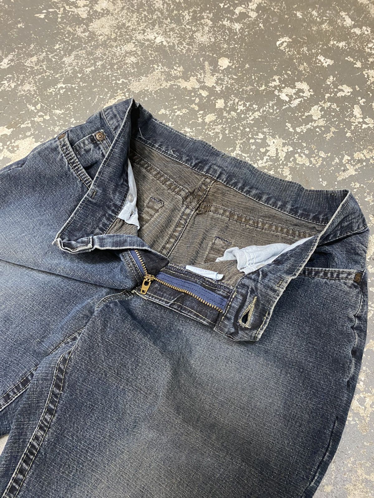 Lee × Vintage Vintage Lee Riveted Baggy Denim Jean Pants USA Size 28" / US 6 / IT 42 - 10 Thumbnail