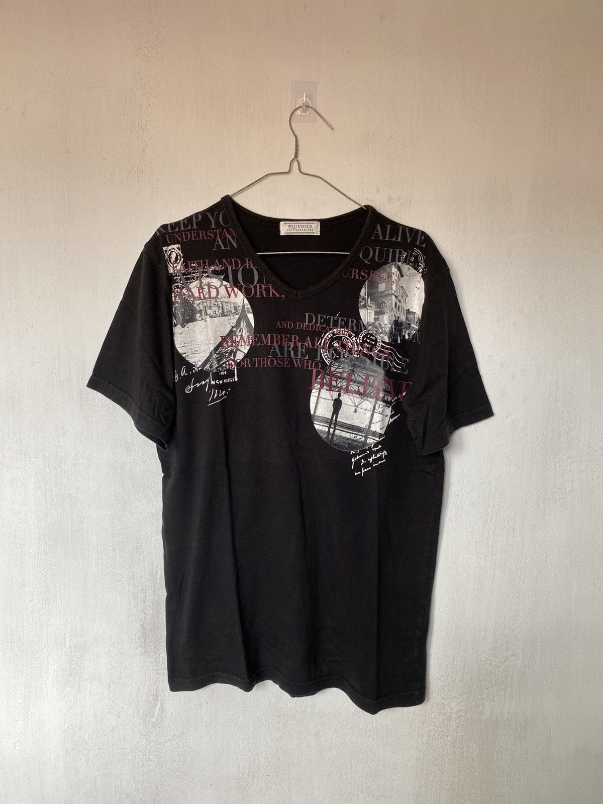 Beauty Beast × If Six Was Nine × Japanese Brand Pluvious Poem Punk Tshirt Size US M / EU 48-50 / 2 - 1 Thumbnail