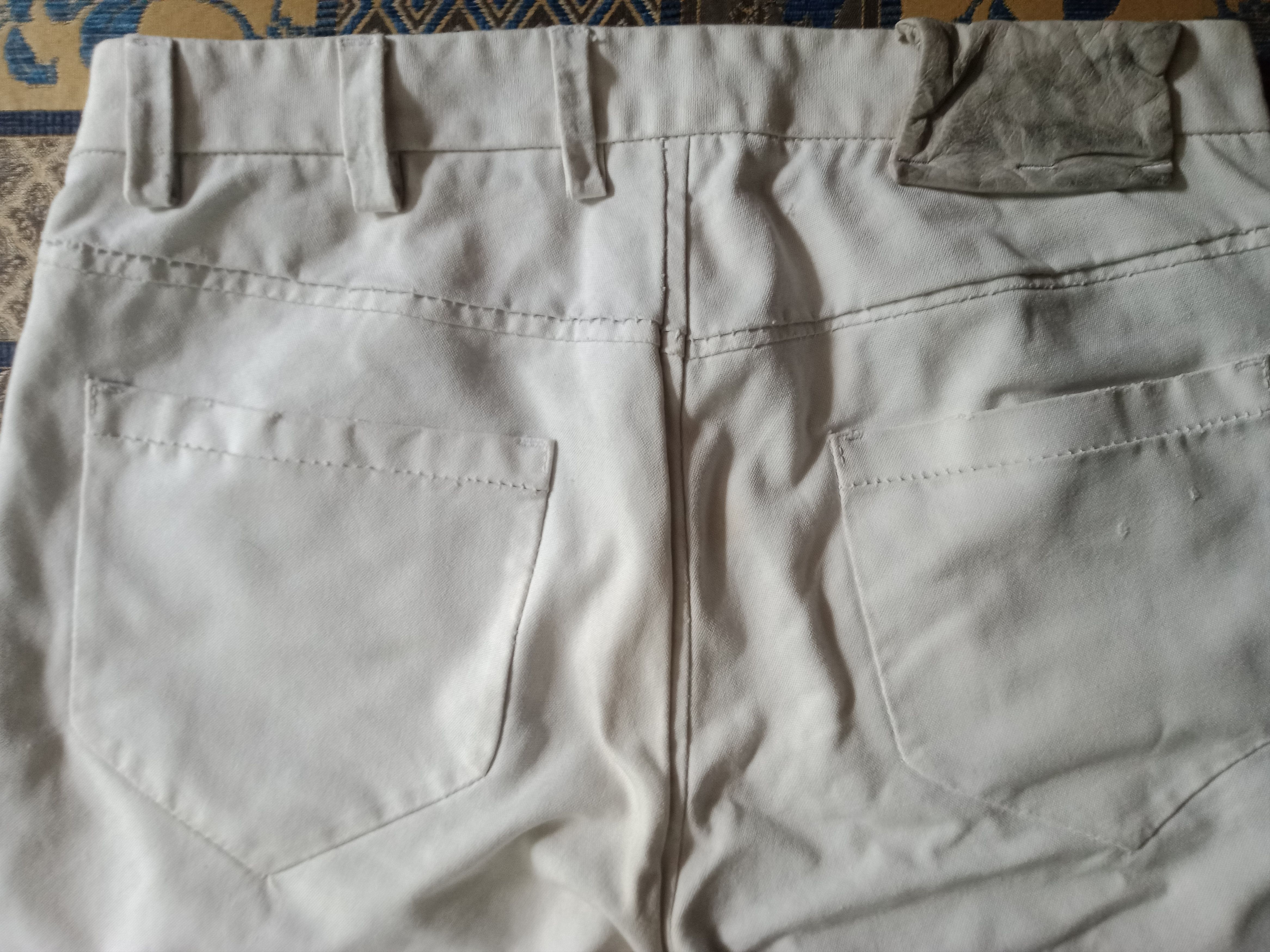 Layer-0 A rare white Layer-0 cotton canvas pants! Size US 34 / EU 50 - 6 Thumbnail