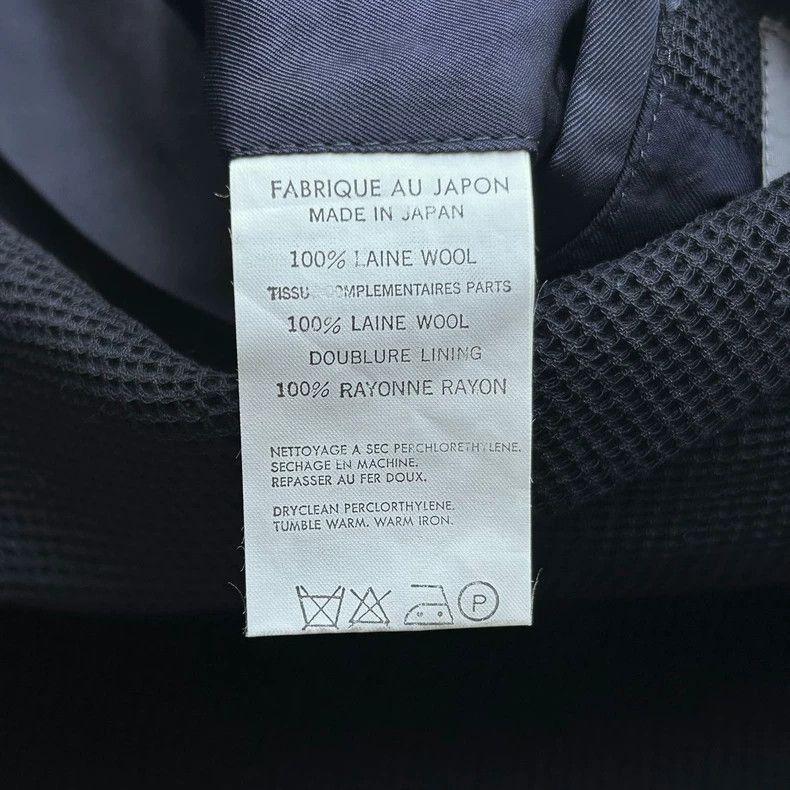 Yohji Yamamoto Yohji Yamamoto Yohji Yamamoto 95aw Blue White Woven Suit Size US M / EU 48-50 / 2 - 7 Thumbnail
