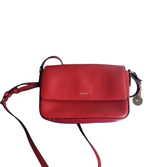 DKNY DKNY Bryant MD Red Crossbody Bag Size ONE SIZE - 1 Thumbnail
