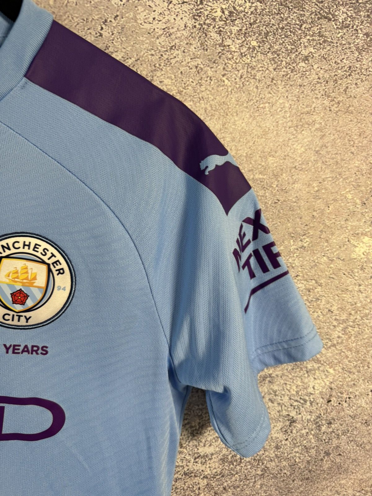Puma × Vintage Vintage Manchester City 2019/20 Puma Jersey y2k blokcore Size US S / EU 44-46 / 1 - 9 Thumbnail